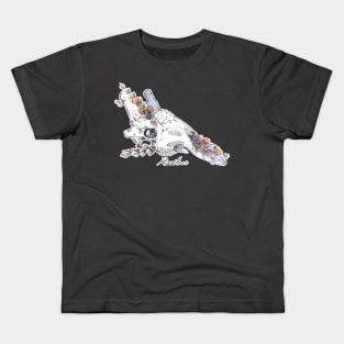 MorbidiTea - Rooibos with Giraffe Skull Kids T-Shirt